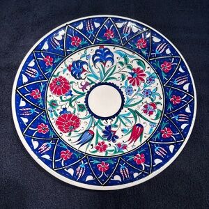 PAINTED PLATE FROM TURKEY